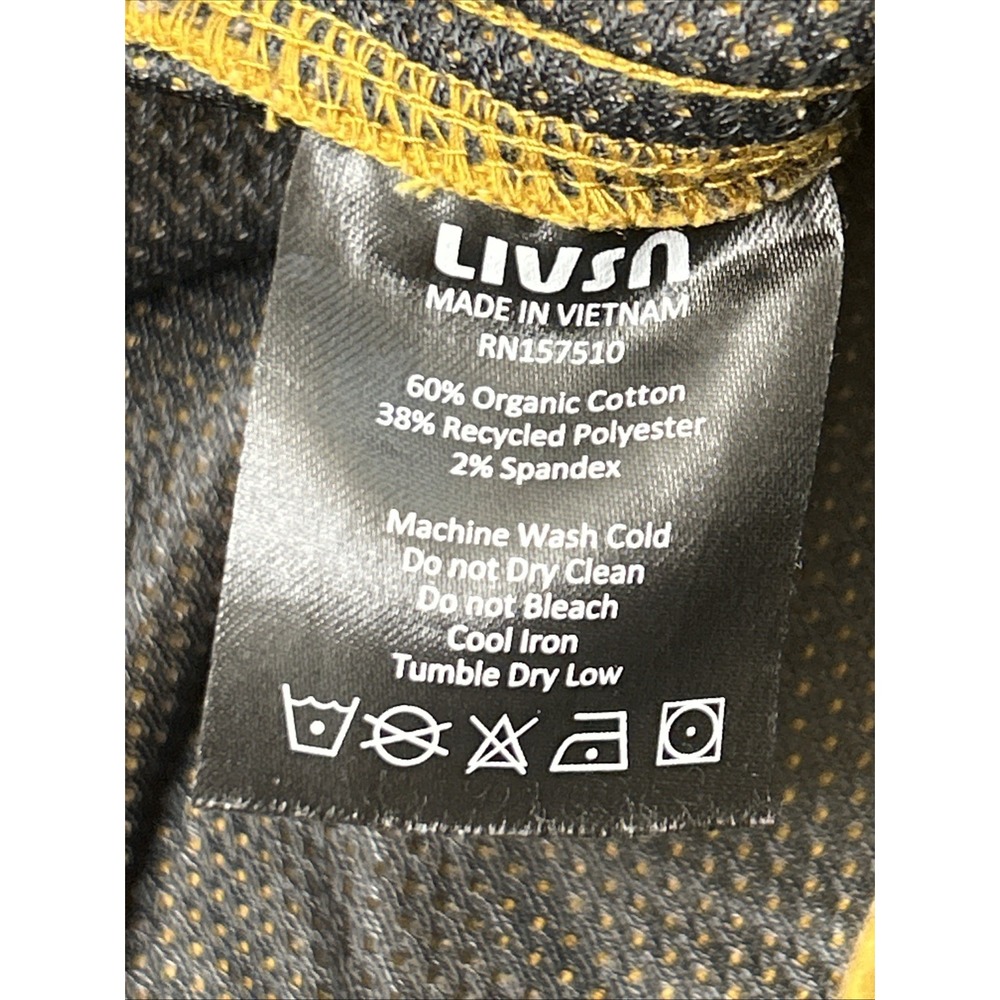 LIVSN Flex Canvas Pants V3 Men 32x29 Carmel Mustard Organic Cotton Blend Outdoor - Picture 12 of 13